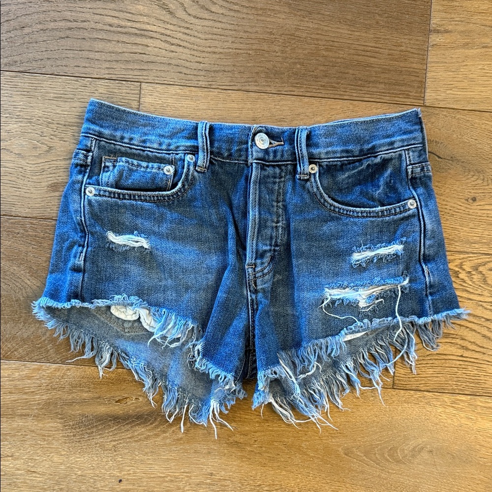 We The Free Cutoff Denim Shorts - 24